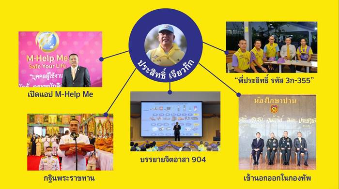 ประสิทธิ์ เจียวก๊ก ประวัติ ประธานคืนคุณแผ่นดิน แม่ทัพ IO เจอตามจับคดี